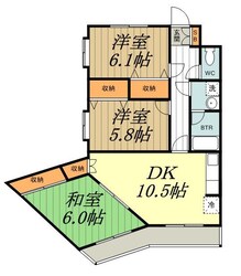 プライムアーバン武蔵小金井の物件間取画像